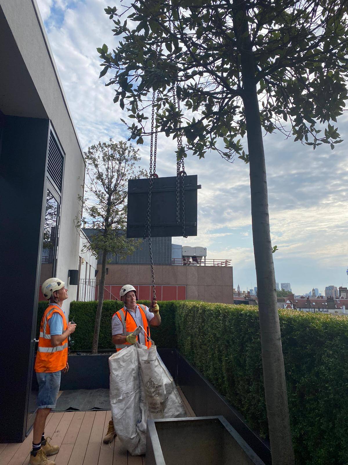 two men working in contruction