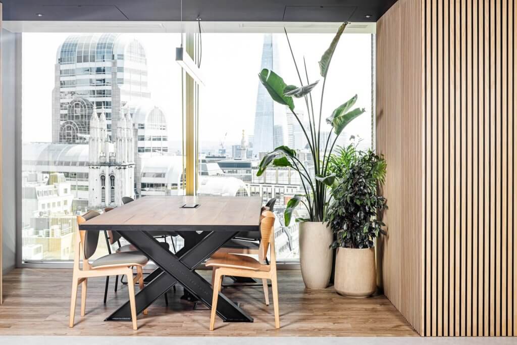 Planting and pots at Endava, London by Verdantia